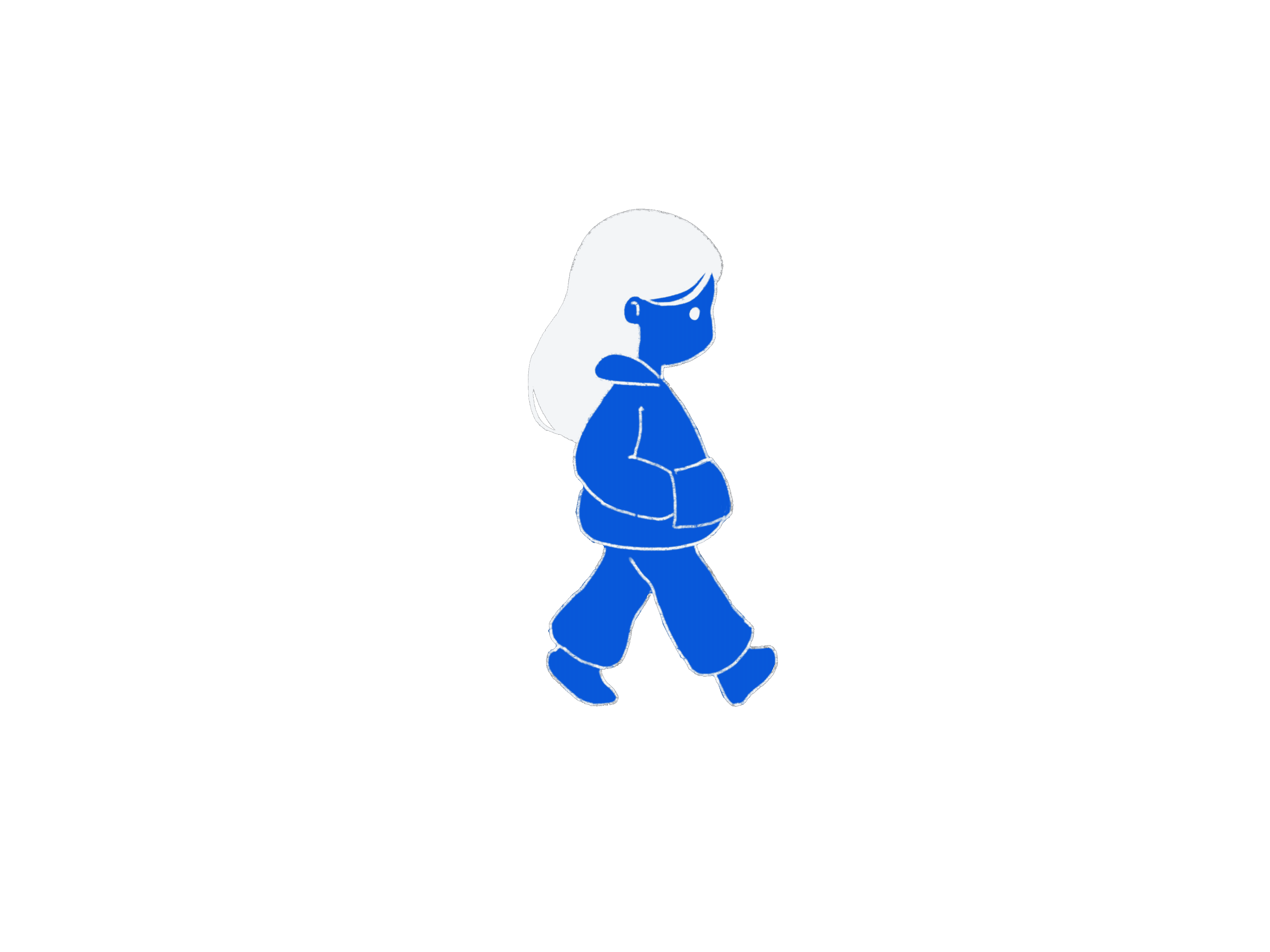 walking character